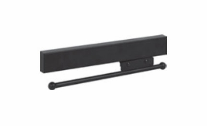 Habor White 295W-DBAC: 12" Sliding Valet Rod - Bronze: RTA Kitchen Cabinet
