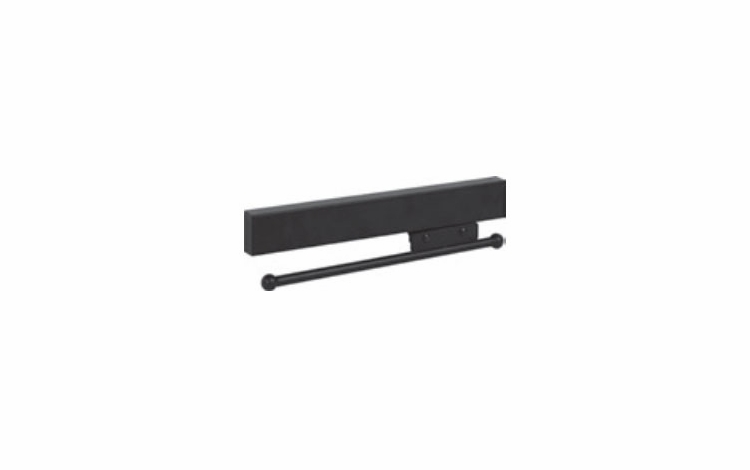 Habor White 295W-DBAC: 12" Sliding Valet Rod - Bronze: RTA Kitchen Cabinet