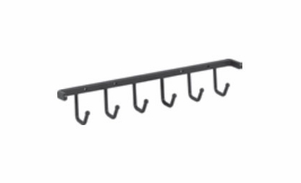 Habor White 296B-DBAC: Screw-Mount Belt Rack - Bronze: RTA Kitchen Cabinet