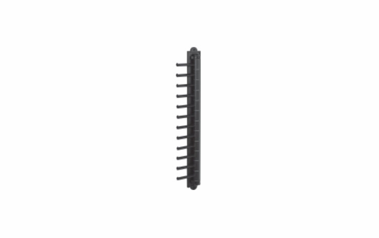 Habor White 357T-PC: Vertical Tie Organizer - Chrome: RTA Kitchen Cabinet