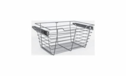 Habor White POB1-142911ORB: Pullout Basket - Bronze: RTA Kitchen Cabinet