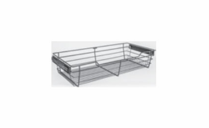 Habor White POB1-16296ORB: Pullout Basket - Bronze: RTA Kitchen Cabinet