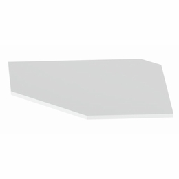 Hampton PAWCLIGHT: Pure White Panel: Assembled Kitchen Cabinets