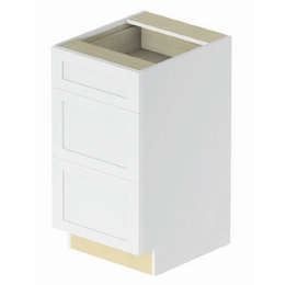 Hampton VDB15-3: 3 Drawer Vanity Base Cabinet: Assembled Kitchen Cabinets