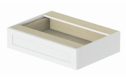 Hampton VKD24: Vanity Knee Drawer: Assembled Kitchen Cabinets