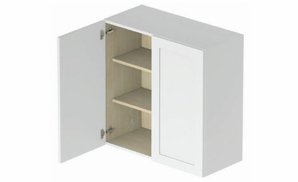 Hampton W3030: 2 Door Wall Cabinet: Assembled Kitchen Cabinets