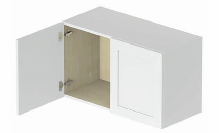 Hampton W3318: 2 Door Wall Cabinet: Assembled Kitchen Cabinets