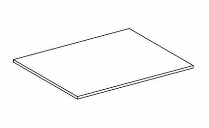 Hanover Bayside Paint U1824SHELFK: Shelf Kit: Assembled Kitchen Cabinets