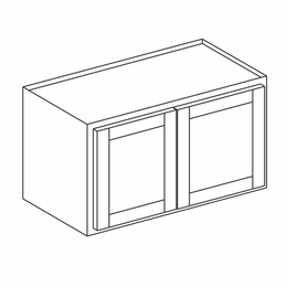 Hanover Bayside Paint W3018: Bridge Wall Cabinet: Assembled Kitchen Cabinets