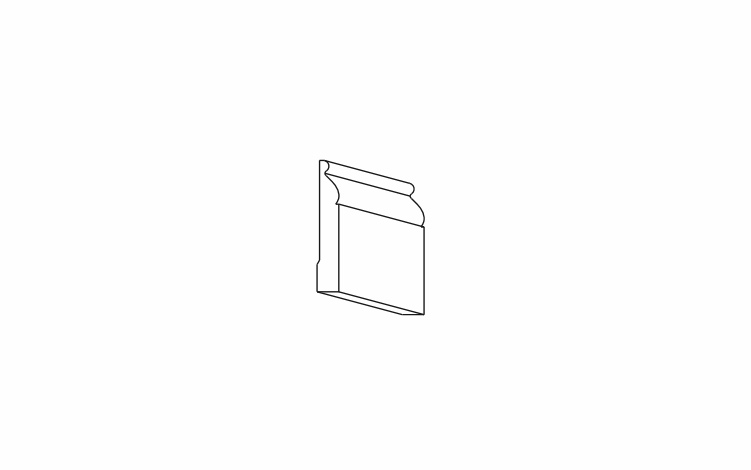Hanover Biscayne Paint FB: Furniture Base Molding: Assembled Kitchen Cabinets