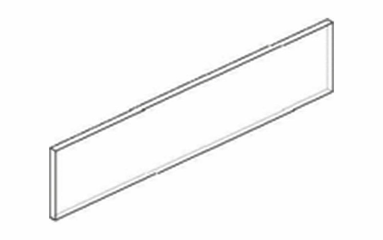 Hanover Biscayne Paint V573ST: Straight Valance: Assembled Kitchen Cabinets