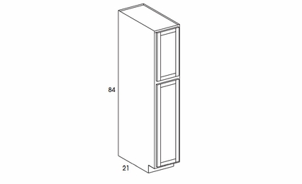 Hanover Laurel Paint LC158421: Linen Cabinet: Assembled Kitchen Cabinets