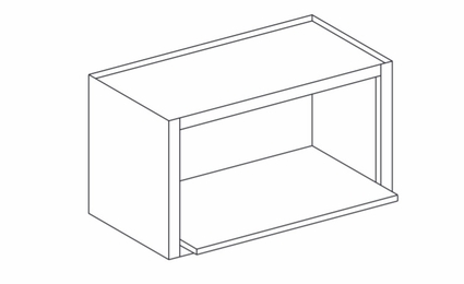 Hanover Laurel Paint MWC3018: Microwave Wall Cabinet: Assembled Kitchen Cabinets