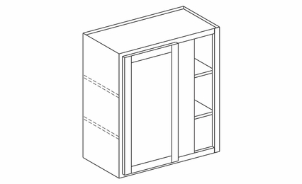 Hanover Midnight Paint WC2430: Wall Corner Cabinet: Assembled Kitchen Cabinets