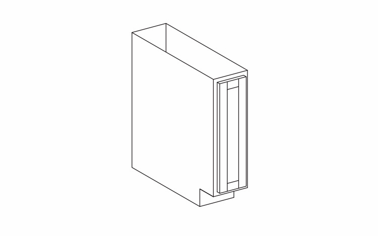 Hanover Seabreeze Paint B09FH: Base Cabinet: Assembled Kitchen Cabinets