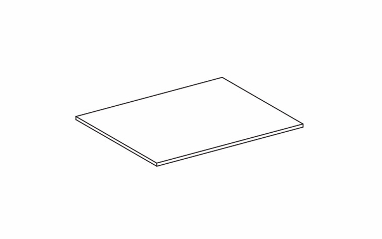 Hanover Stonybrook Paint U2424SHELFK: Shelf Kit: Assembled Kitchen Cabinets