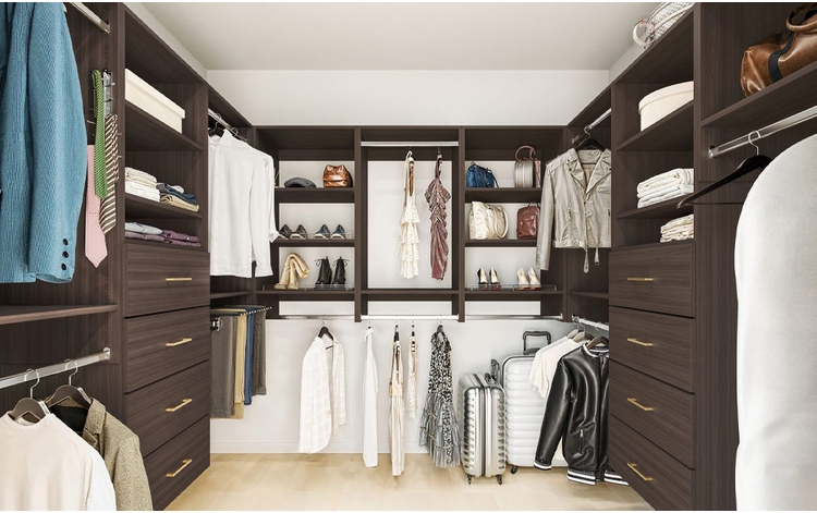 Harbor Mocha Closet