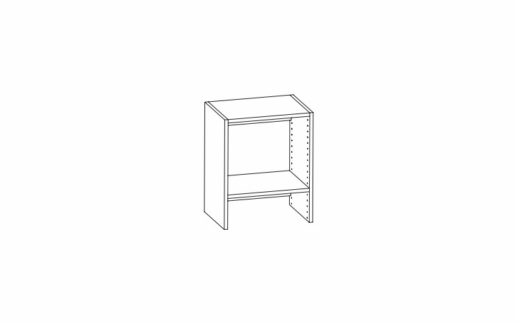 Harbor Mocha H182414: Hanging Wall Frame: RTA Kitchen Cabinet