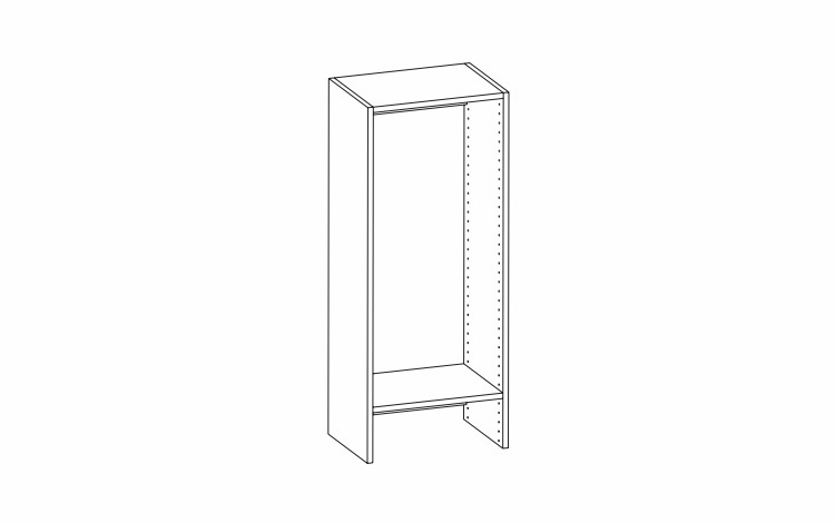 Harbor Mocha H304814: Hanging & Shelving Wall Frame: RTA Kitchen Cabinet