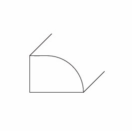 Homestead Oak Shaker SC6: Shoe Molding: RTA Kitchen Cabinet