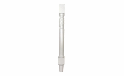 Ice White Shaker LEG81: Half Leg: RTA Kitchen Cabinet