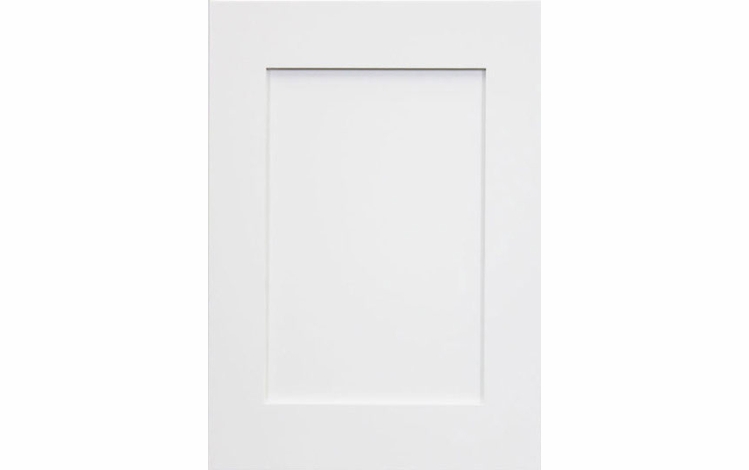 Ice White Shaker SMD3015: Sample Door: RTA Kitchen Cabinet