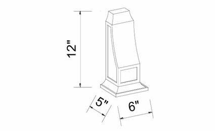 Inset White Shaker CBL: Corbel: Assembled Kitchen Cabinets