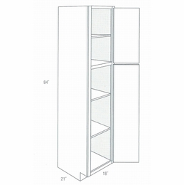 JSI Essex VLC1884: Vanity Linen Closet: RTA Kitchen Cabinets