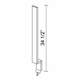 Kabinet King Gallant White BF3: Base Filler: Assembled Kitchen Cabinets