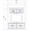 Kabinet King White Shaker EC5-72"x90": Entertainment Center Built-In Cabinetry: RTA Cabinets