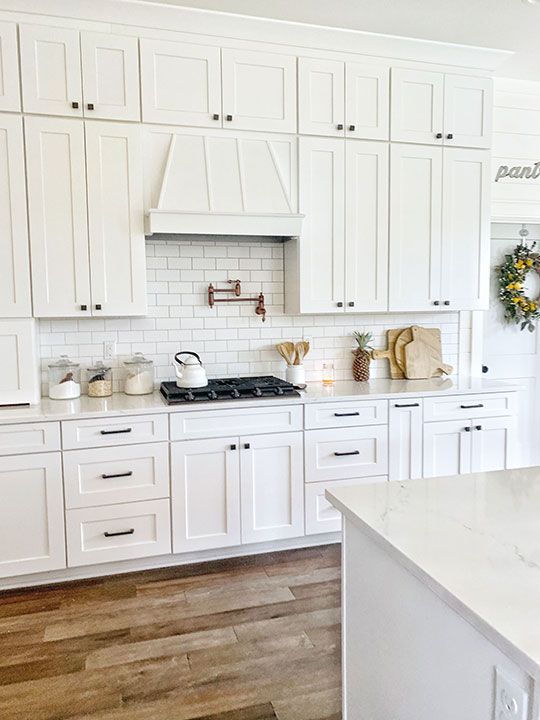Shaker White Kitchen Cabinets - Wayfair