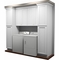 Kabinet King White Shaker LR1-96"x90": Laundry Room Built-In Cabinetry: RTA Cabinets