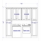 Kabinet King White Shaker LR1-96"x90": Laundry Room Built-In Cabinetry: RTA Cabinets