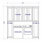 Kabinet King White Shaker LR1-96"x96": Laundry Room Built-In Cabinetry: RTA Cabinets