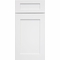 Kabinet King White Shaker LR2-62"x87": Laundry Room Built-In Cabinetry: RTA Cabinets