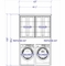 Kabinet King White Shaker LR2-62"x99": Laundry Room Built-In Cabinetry: RTA Cabinets