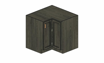 LS3612-LAZY SUSAN Cabinet:Stonedale Kitchen Cabinet
