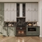 Lunar Gray Kitchen Cabinets