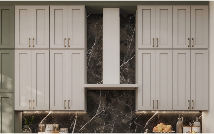 Lunar Gray Kitchen Cabinets