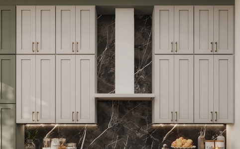 Lunar Gray Kitchen Cabinets