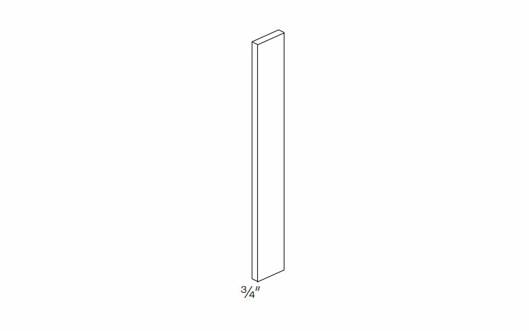 Luxor Espresso F330: Wall Fillers: Assembled Kitchen Cabinets