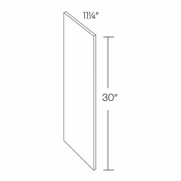 Luxor Espresso FS30: Finished Skin: Assembled Kitchen Cabinets