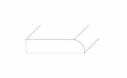 Luxor Harvest SCM: Scribe Molding: Assembled Kitchen Cabinets