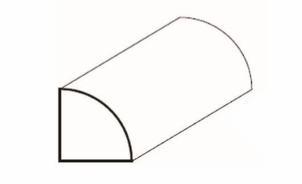 Luxor Harvest SHM: Shoe Molding: Assembled Kitchen Cabinets