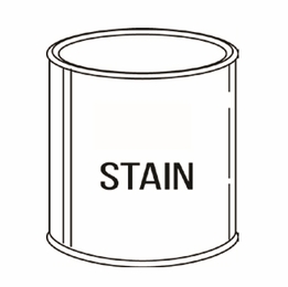 Luxor Harvest TUP-STN: Touch Up Kit Stain: Assembled Kitchen Cabinets