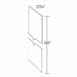 Luxor Misty Grey FS9624: Finished Skin: Assembled Kitchen Cabinets