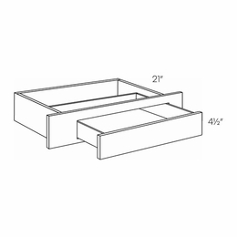 Luxor Smoky Grey DD30: Desk Drawer: Assembled Kitchen Cabinets
