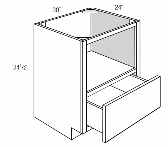 MB30 Base Microwave Dover Castle RTA Kitchen