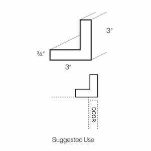 Contemporary Crown Molding schemantics image
