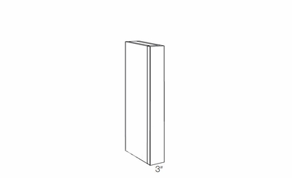 Milano Fossil Grey (Gloss) CLM-30X15: Wall Column: Assembled Kitchen Cabinets